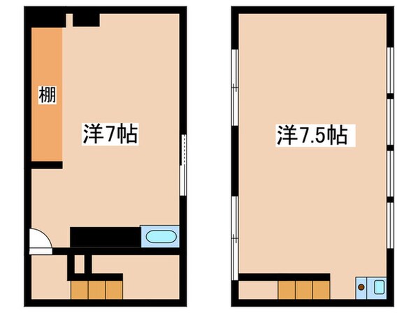 ＮＫハイツの物件間取画像